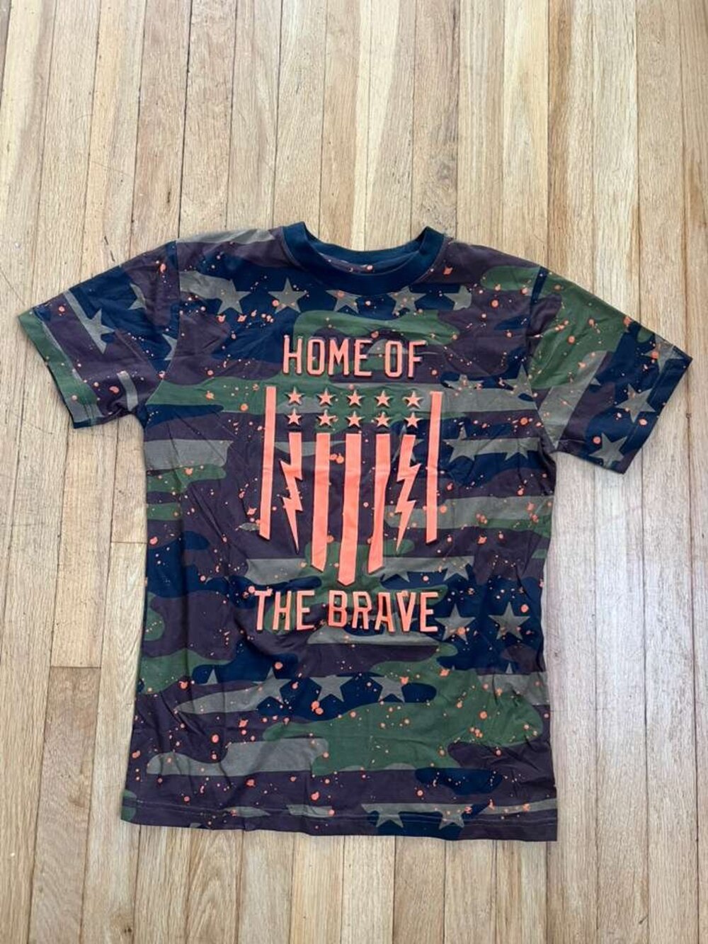 Men’s Graphic T-Shirt 100% Cotton Graphic Paint